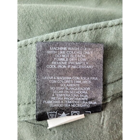 Weatherproof Mens Cargo Shorts Tag 40W Fit 42 Olive Green Cotton Blend Durable - Picture 9 of 9